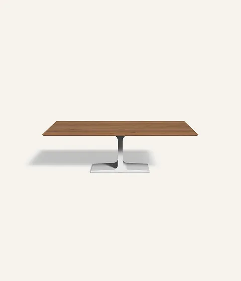 שולחן אוכל עם משטח עץ Palace Wood של Sovet Italia — תמונה 2