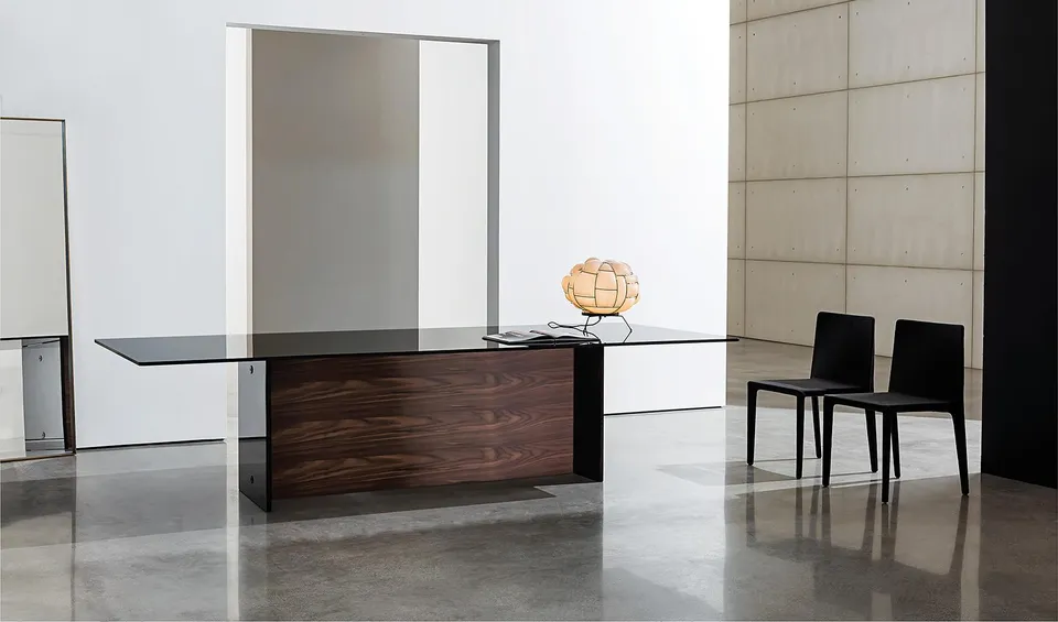 שולחן אוכל עם בסיס כפול Regolo Double של Sovet Italia — תמונה 4
