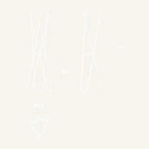 מתלה בגדים עומד Wdrobe של Sovet Italia — תמונה 6