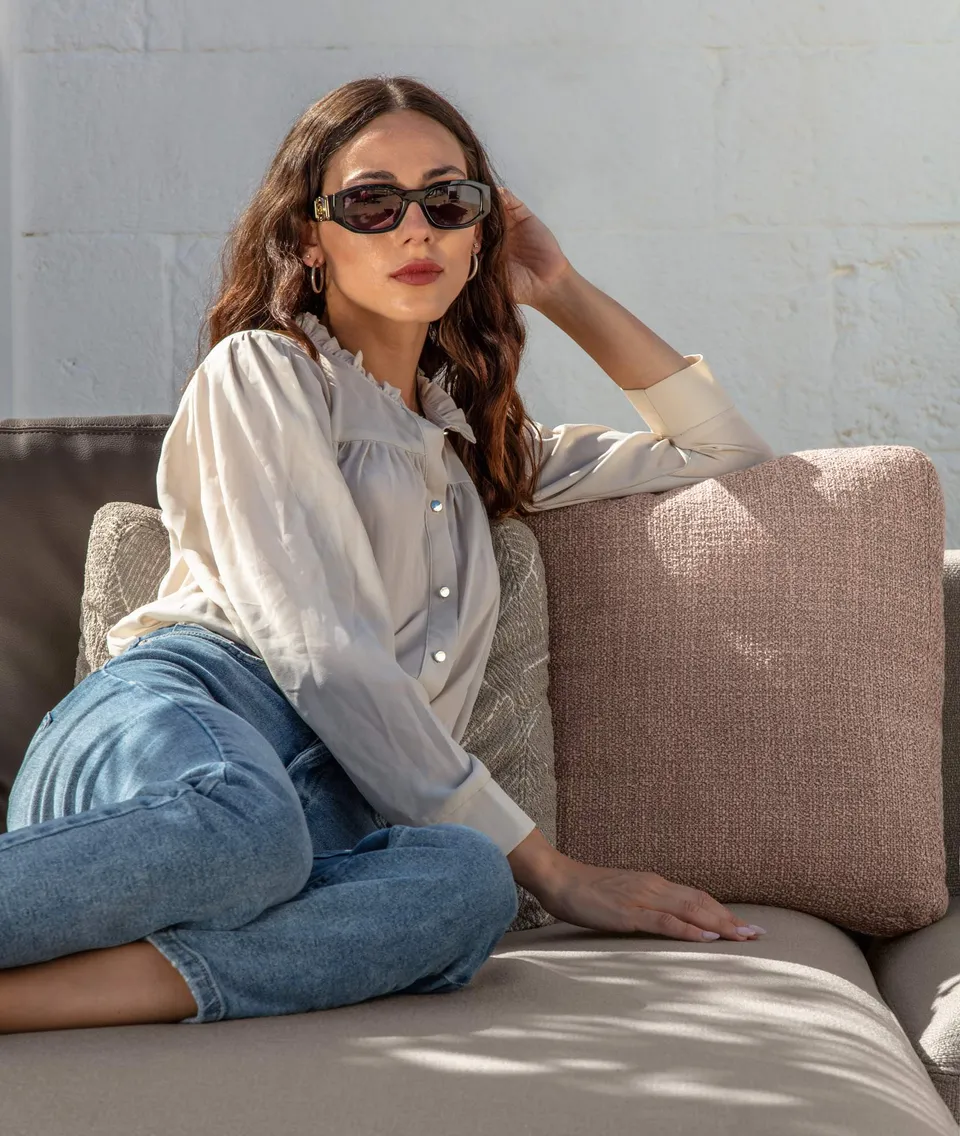 שולחן קפה מלבני Allure 79×140 Coffe של Talenti — תמונה 8