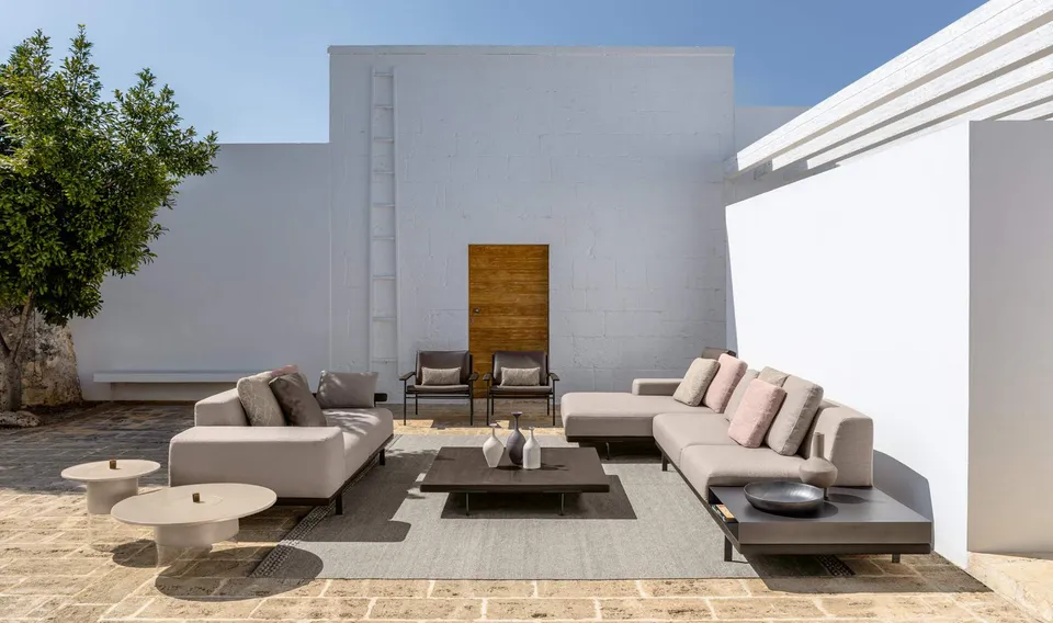 שולחן קפה מלבני Allure 79×140 Coffe של Talenti — תמונה 5