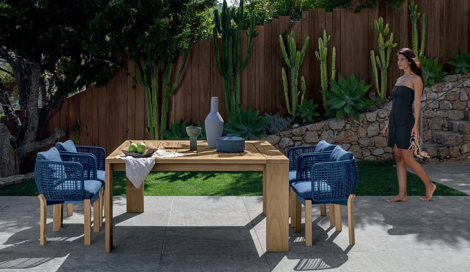 שולחן אוכל מלבני Argo Wood 220×110 של Talenti — תמונה 5