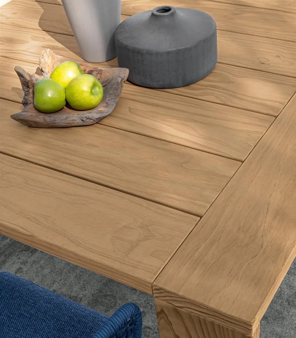 שולחן אוכל מלבני Argo Wood 220×110 של Talenti — תמונה 6