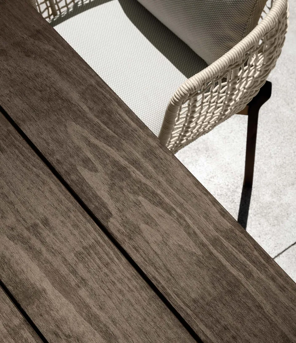 שולחן אוכל מלבני Argo Wood 220×110 של Talenti — תמונה 10