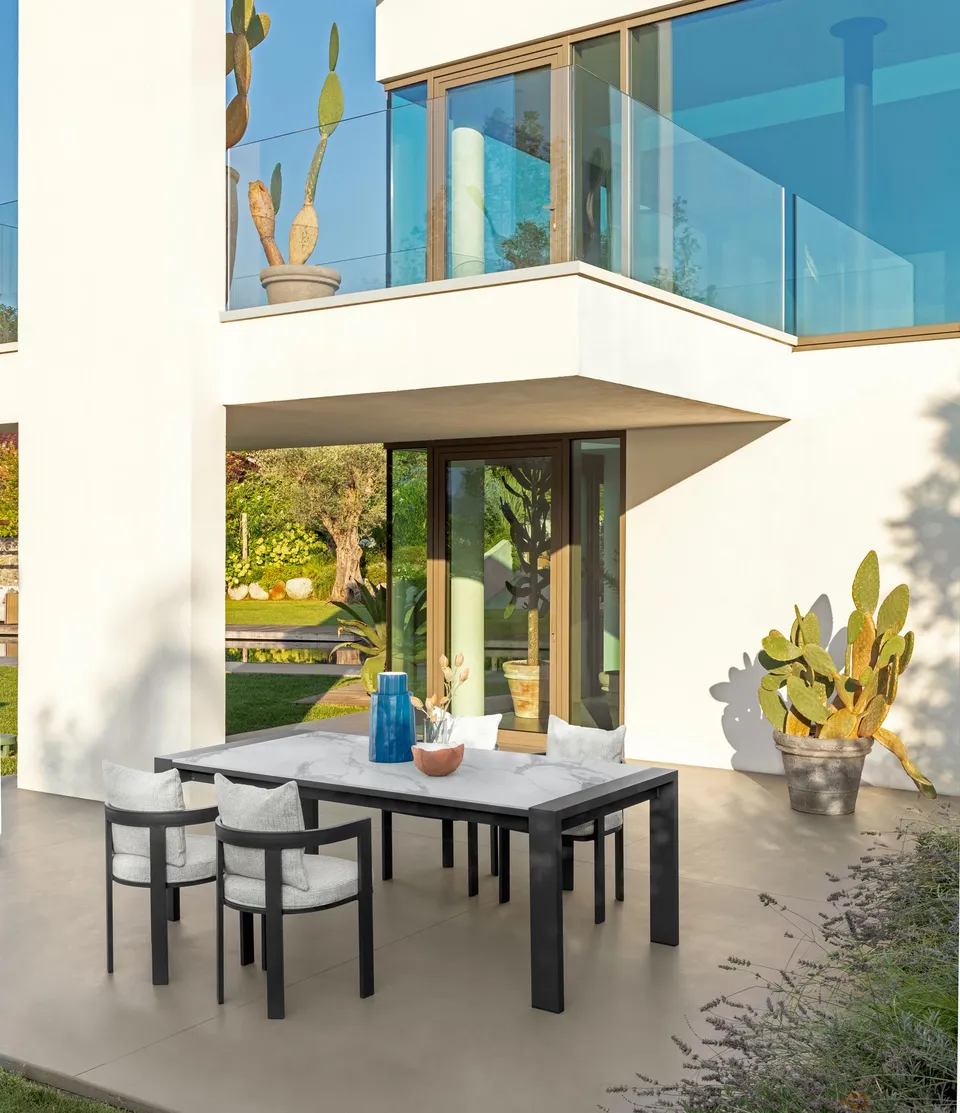 שולחן אוכל ארוך Argo Alu 290×100 של Talenti — תמונה 6