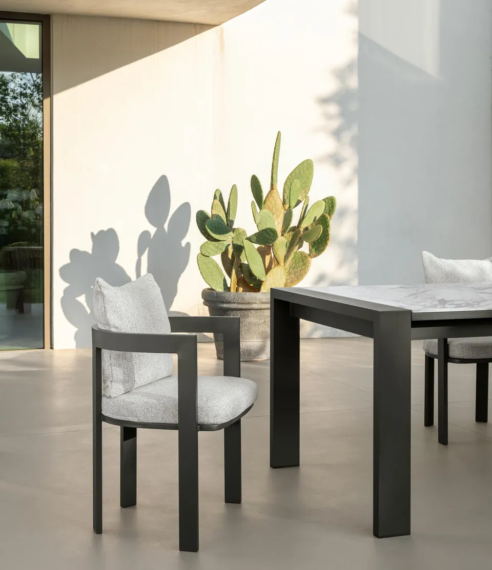 שולחן אוכל ארוך Argo Alu 290×100 של Talenti — תמונה 5