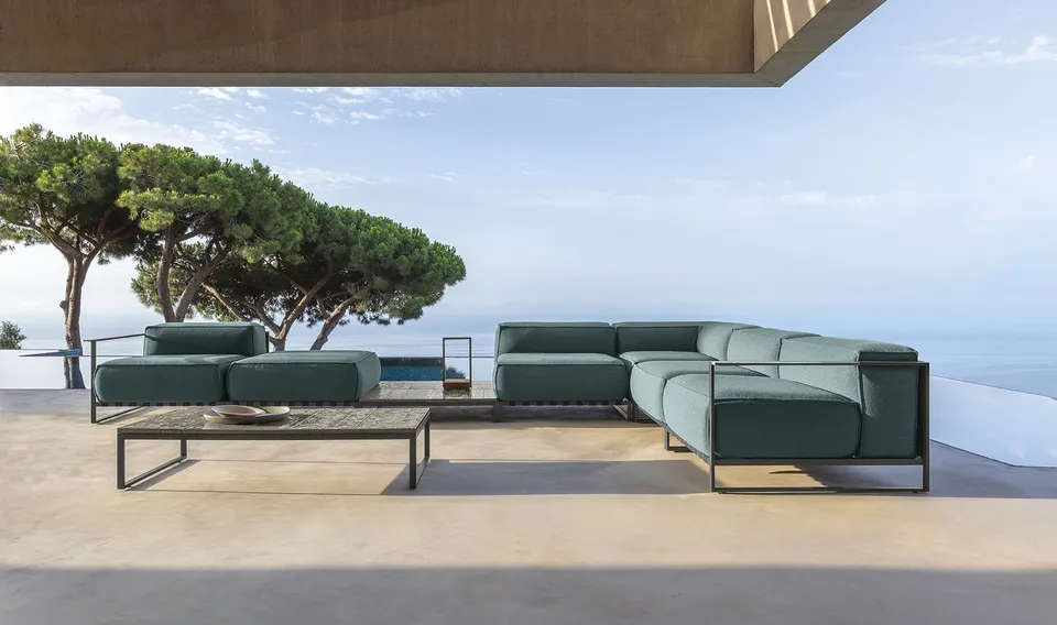 שולחן קפה מרובע Casilda 140×140 של Talenti — תמונה 8