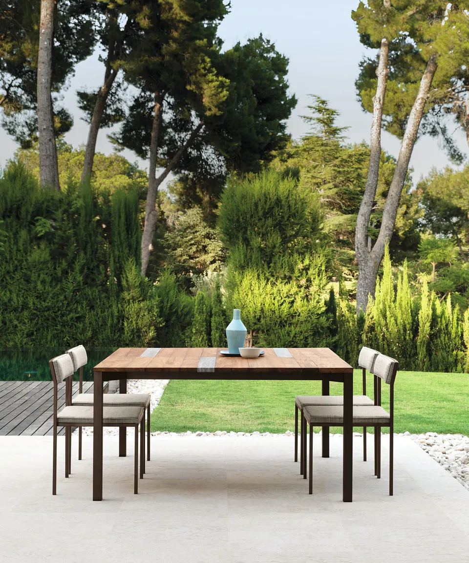 שולחן אוכל מרובע Casilda 150×150 של Talenti — תמונה 2