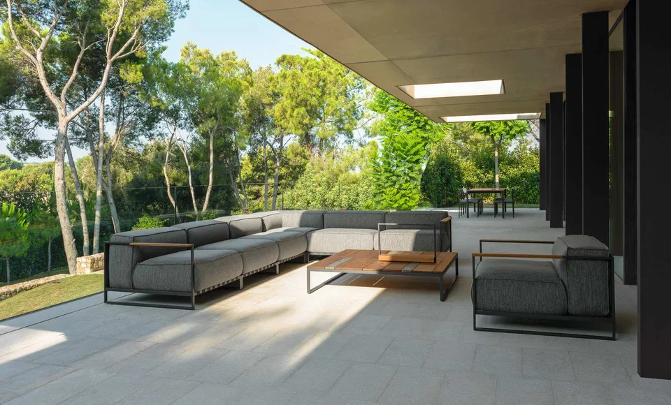 שולחן אוכל מרובע Casilda 90×90 של Talenti — תמונה 6