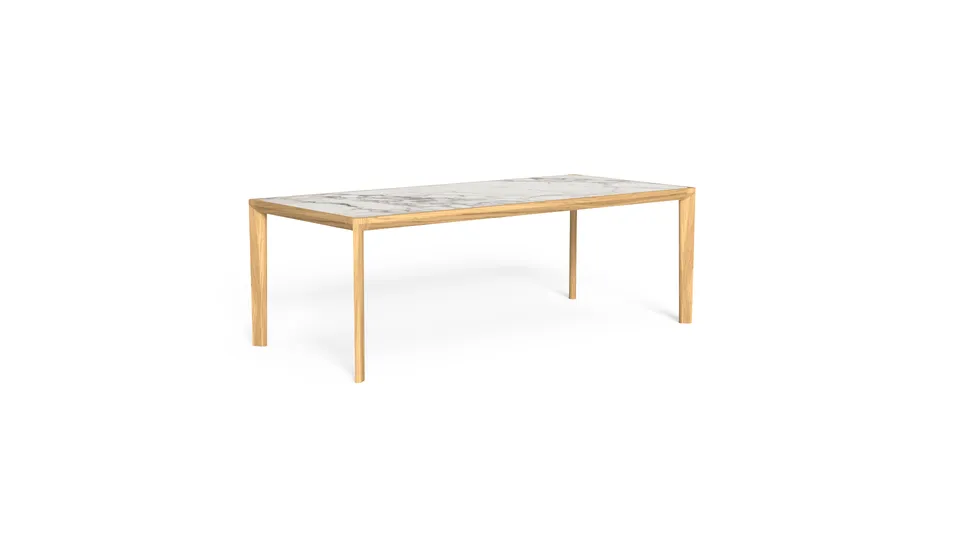 שולחן אוכל מלבני CleoSoft Wood 220×100 של Talenti — תמונה 11
