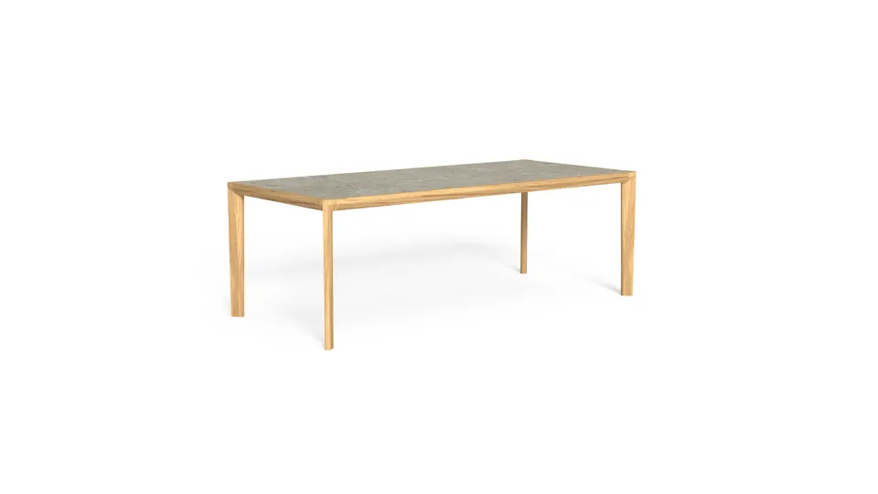 שולחן אוכל מלבני CleoSoft Wood 220×100 של Talenti — תמונה 9