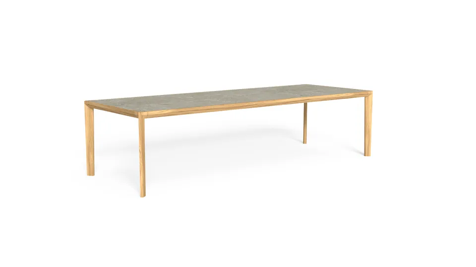 שולחן אוכל מלבני CleoSoft Wood 300×110 של Talenti
