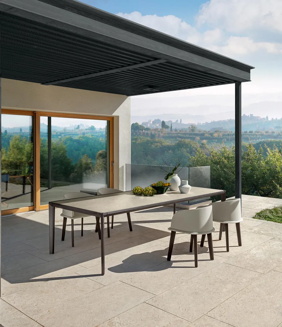 שולחן אוכל מלבני CleoSoft Wood 220×100 של Talenti — תמונה 3