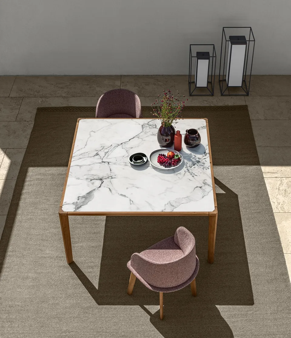 שולחן אוכל מלבני CleoSoft Wood 220×100 של Talenti — תמונה 6