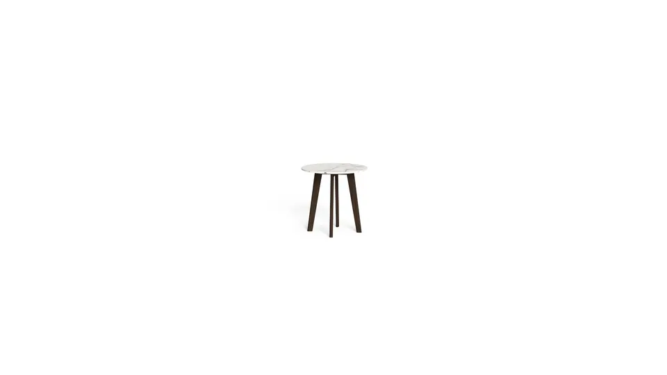 שולחן צד עגול CleoSoft Wood D50 של Talenti — תמונה 17
