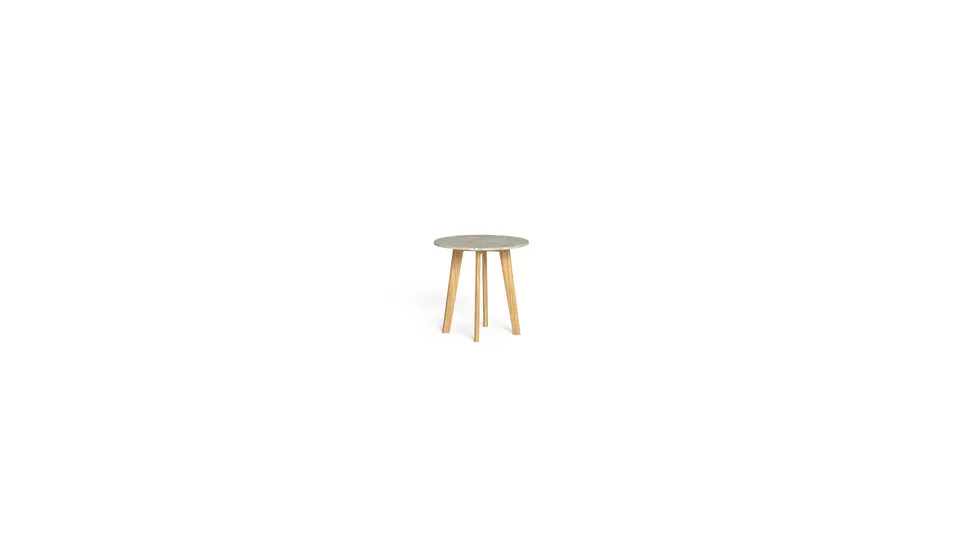 שולחן צד עגול CleoSoft Wood D50 של Talenti