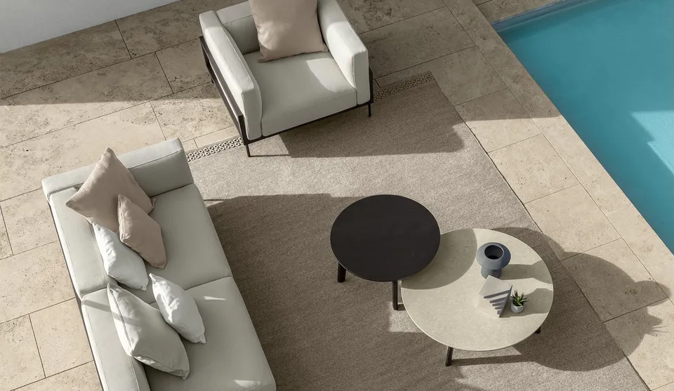 שולחן קפה עגול CleoSoft//Wood D75 של Talenti