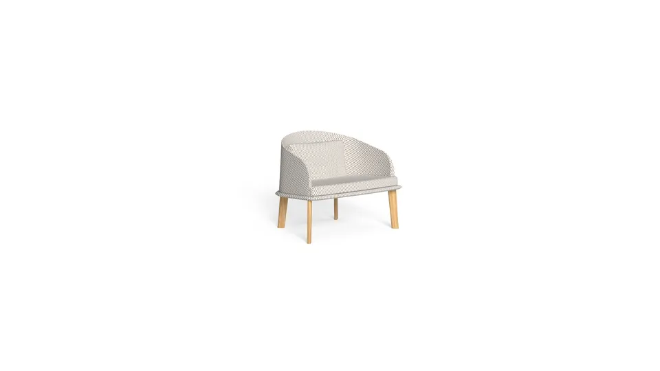 כורסת לאונג׳ מעץ לחוץ CleoSoft Wood של Talenti — תמונה 12
