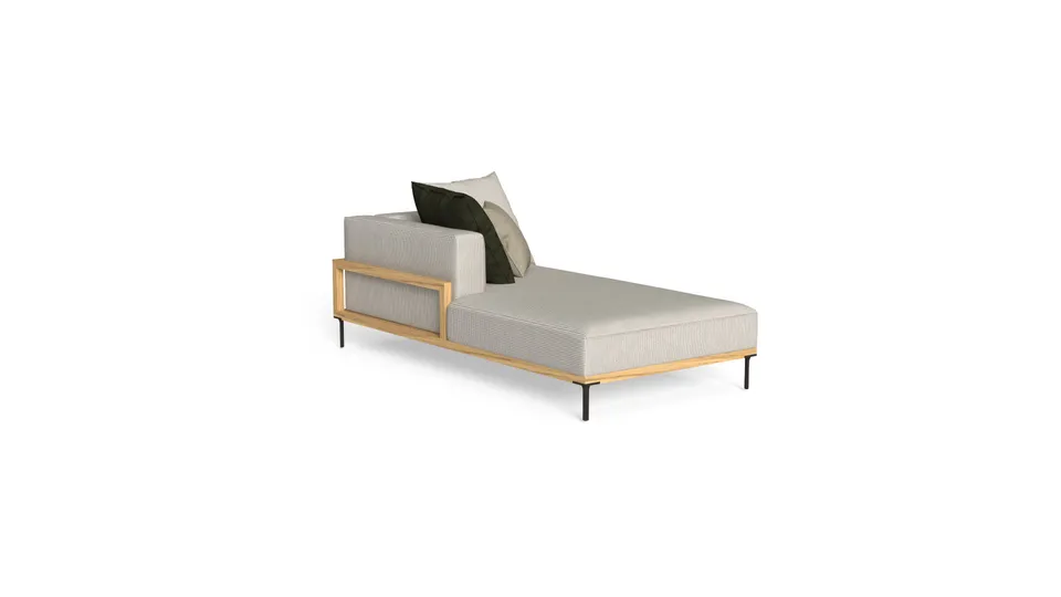 ספה מודולרית CleoSoft Wood של Talenti — תמונה 13