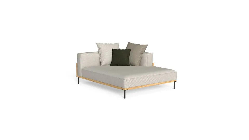 ספה מודולרית CleoSoft Wood של Talenti — תמונה 17
