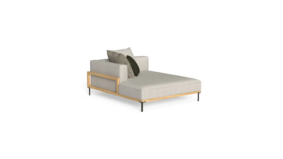 ספה מודולרית CleoSoft Wood של Talenti — תמונה 16