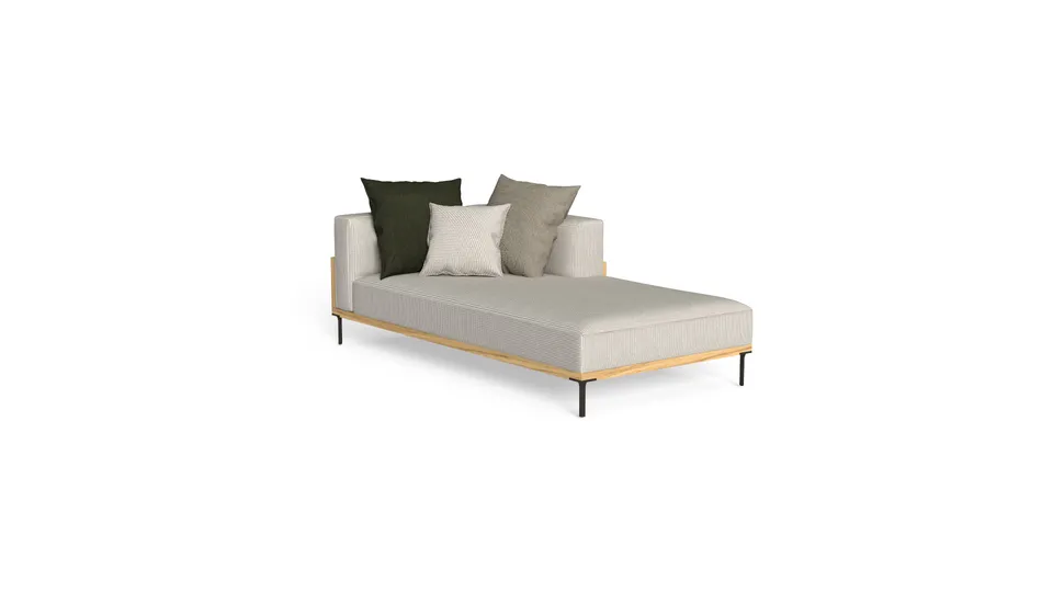 ספה מודולרית CleoSoft Wood של Talenti — תמונה 14