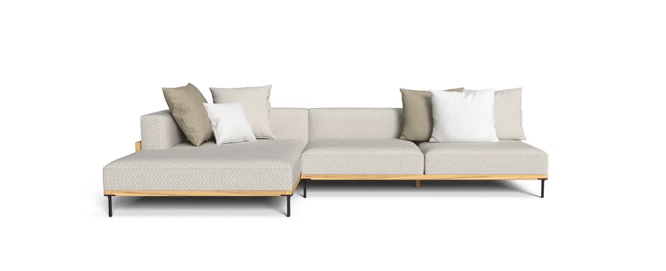 ספה מודולרית CleoSoft Wood של Talenti — תמונה 21