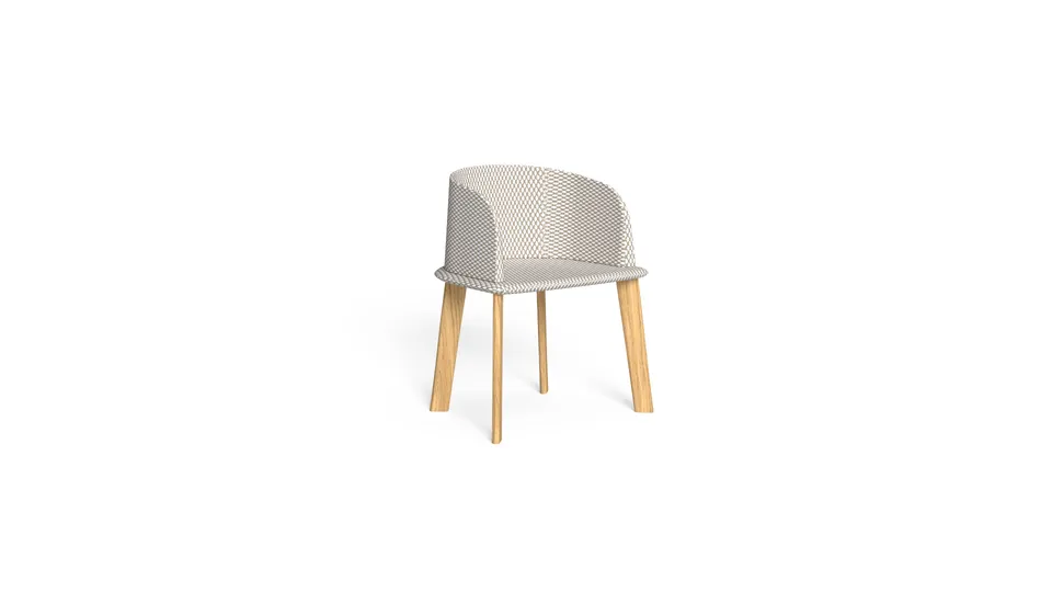 כיסא אוכל מרופד CleoSoft Wood Padded tube של Talenti — תמונה 13
