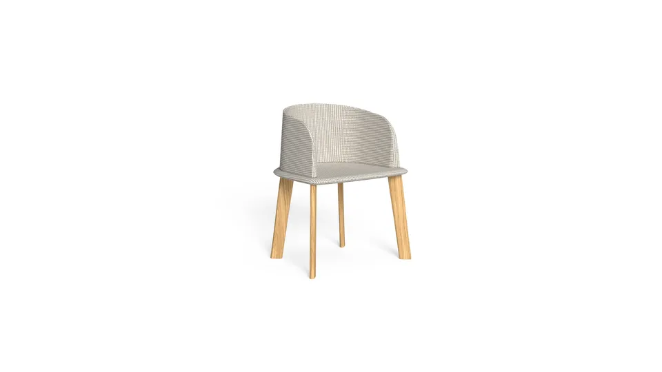 כיסא אוכל מרופד CleoSoft Wood Padded tube של Talenti — תמונה 9