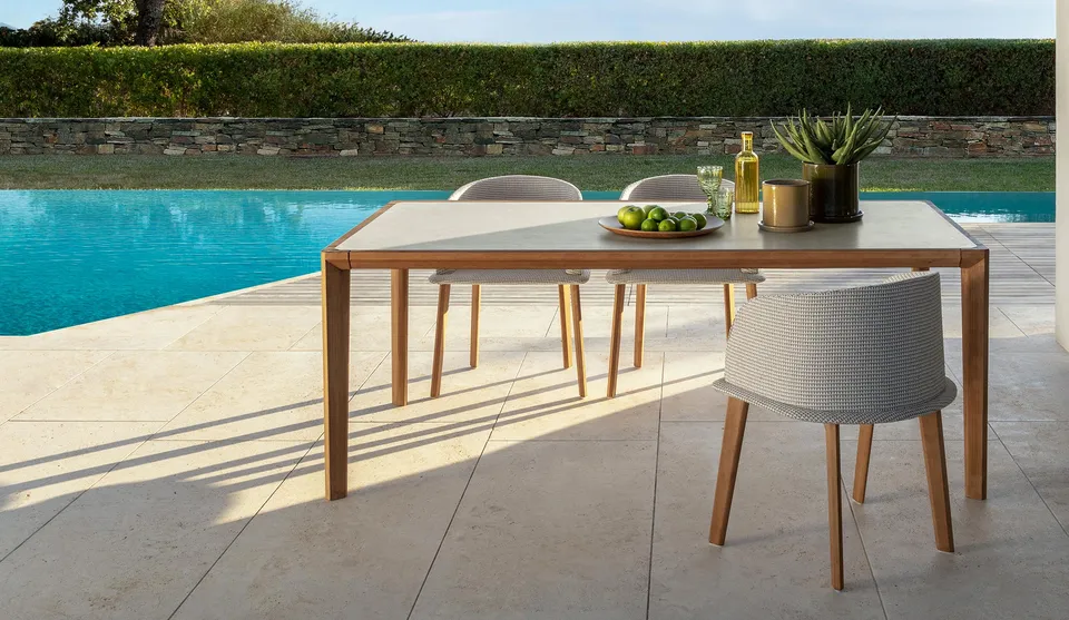 כיסא אוכל מרופד CleoSoft//Wood של Talenti, מבנה עץ ומושב רך