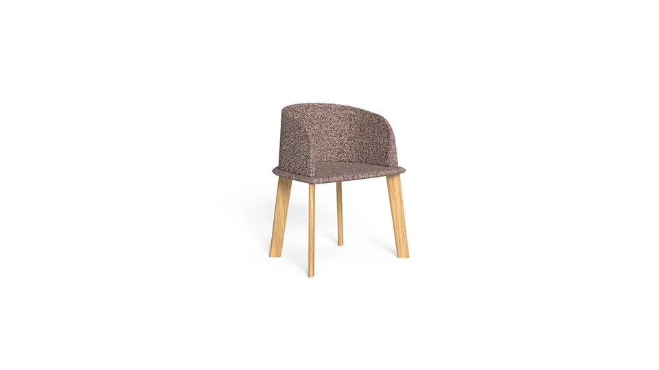 כיסא אוכל מרופד CleoSoft Wood Padded tube של Talenti — תמונה 11