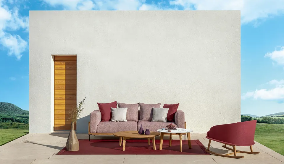 שולחן קפה עגול CleoSoft Wood D75 של Talenti — תמונה 6