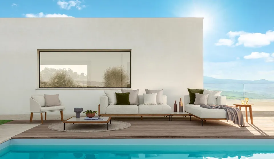שולחן אוכל מלבני CleoSoft Wood 220×100 של Talenti — תמונה 4