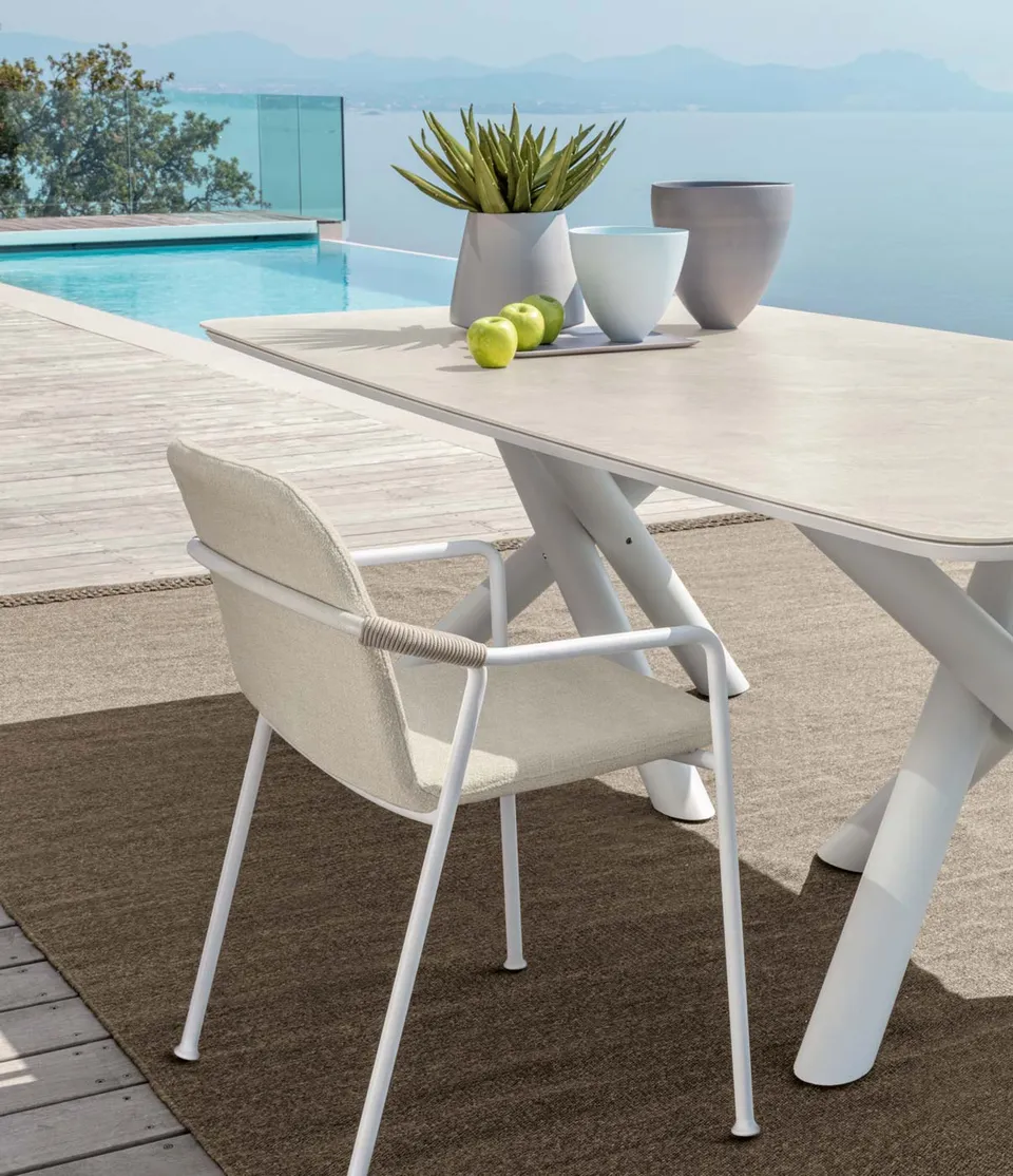 שולחן אוכל מלבני Coral 240×120 של Talenti — תמונה 5