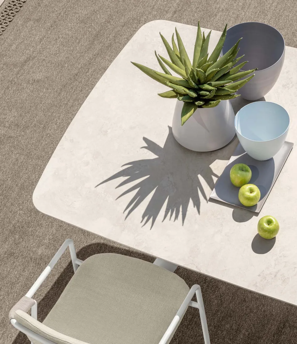 שולחן אוכל מלבני Coral 240×120 של Talenti — תמונה 3