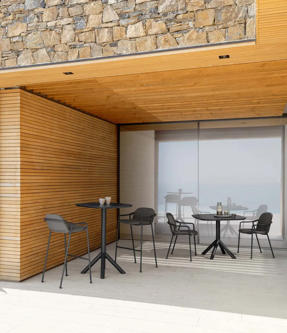 שולחן בר Coral 75×75 של Talenti — תמונה 6