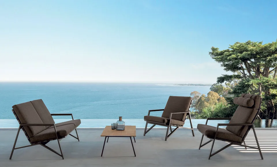 שולחן קפה מרובע Cottage 120×120 של Talenti — תמונה 7