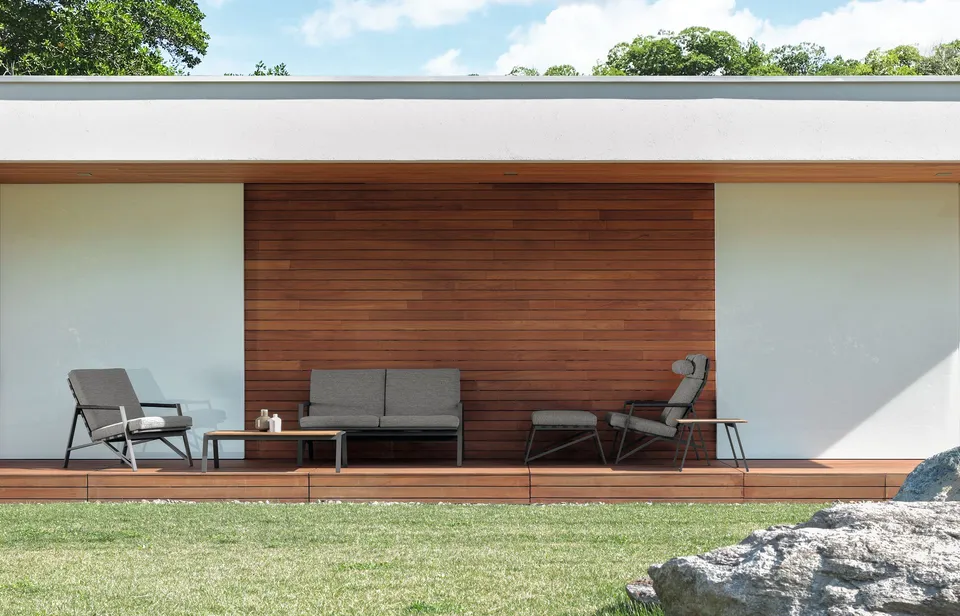 שולחן קפה מרובע Cottage 120×120 של Talenti — תמונה 6