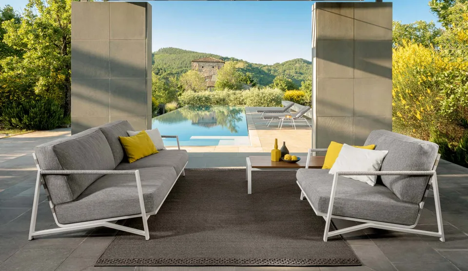 שולחן קפה מרובע Cottage 120×120 של Talenti — תמונה 4