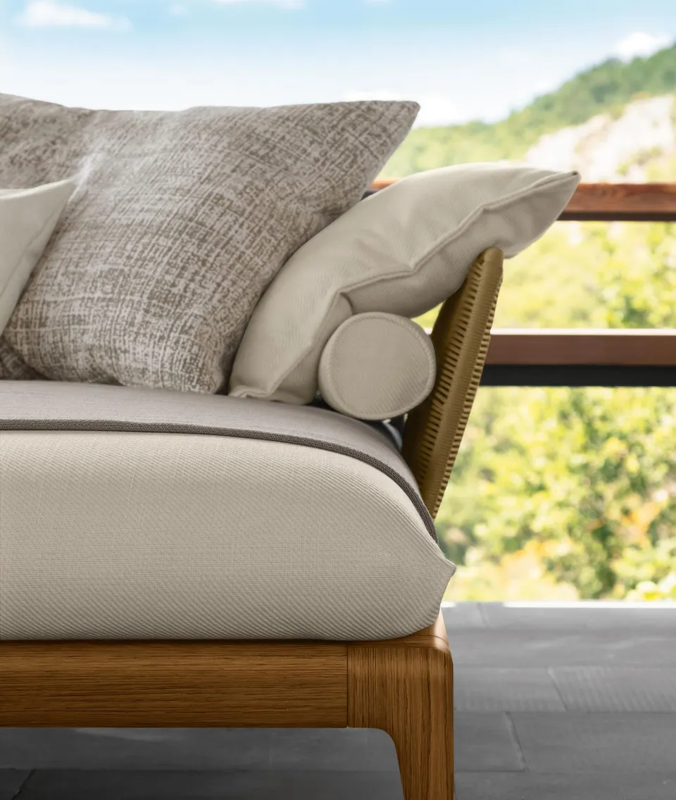 מיטת יום מעץ טיק Cruise Teak של Talenti — תמונה 4