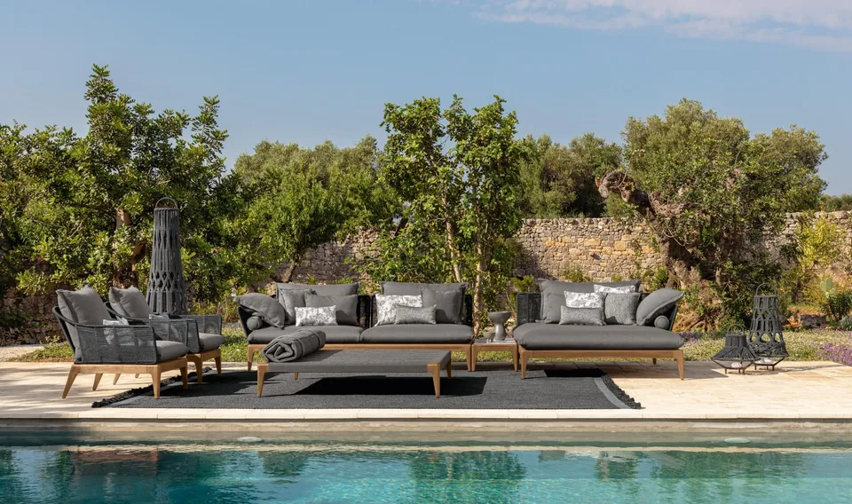 כורסת טרקלין Cruise Teak של Talenti — תמונה 8