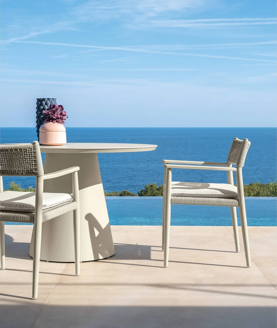 שולחן בר עגול Dolcevita Alu d75 של Talenti — תמונה 6