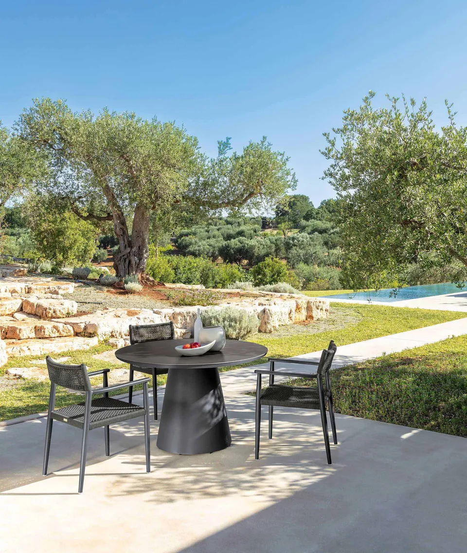 שולחן בר עגול Dolcevita Alu d75 של Talenti — תמונה 4