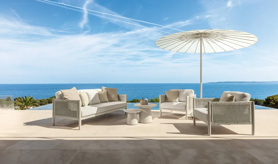 שולחן צד מרובע Dolcevita Alu של Talenti — תמונה 5