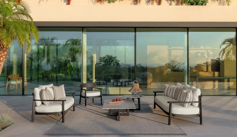 שולחן קפה מלבני Ever//Alu 160×80 של Talenti