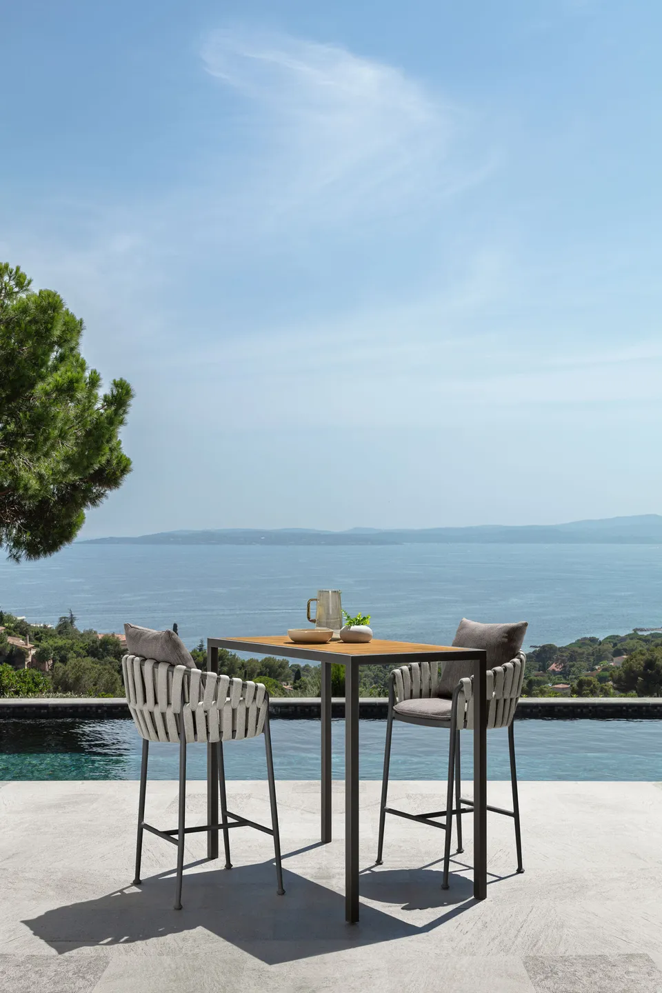 כיסא בר עם ידיות Frame Tabouret של Talenti — תמונה 2