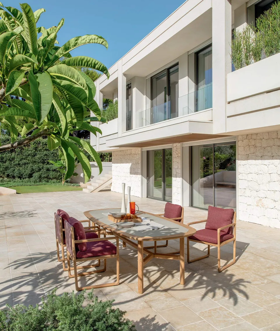 שולחן אוכל נמוך Jun 140×120 של Talenti — תמונה 7