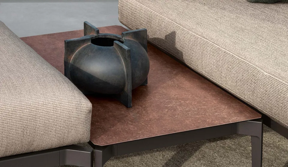 שולחן קפה נמוך Leaf 50×80 של Talenti