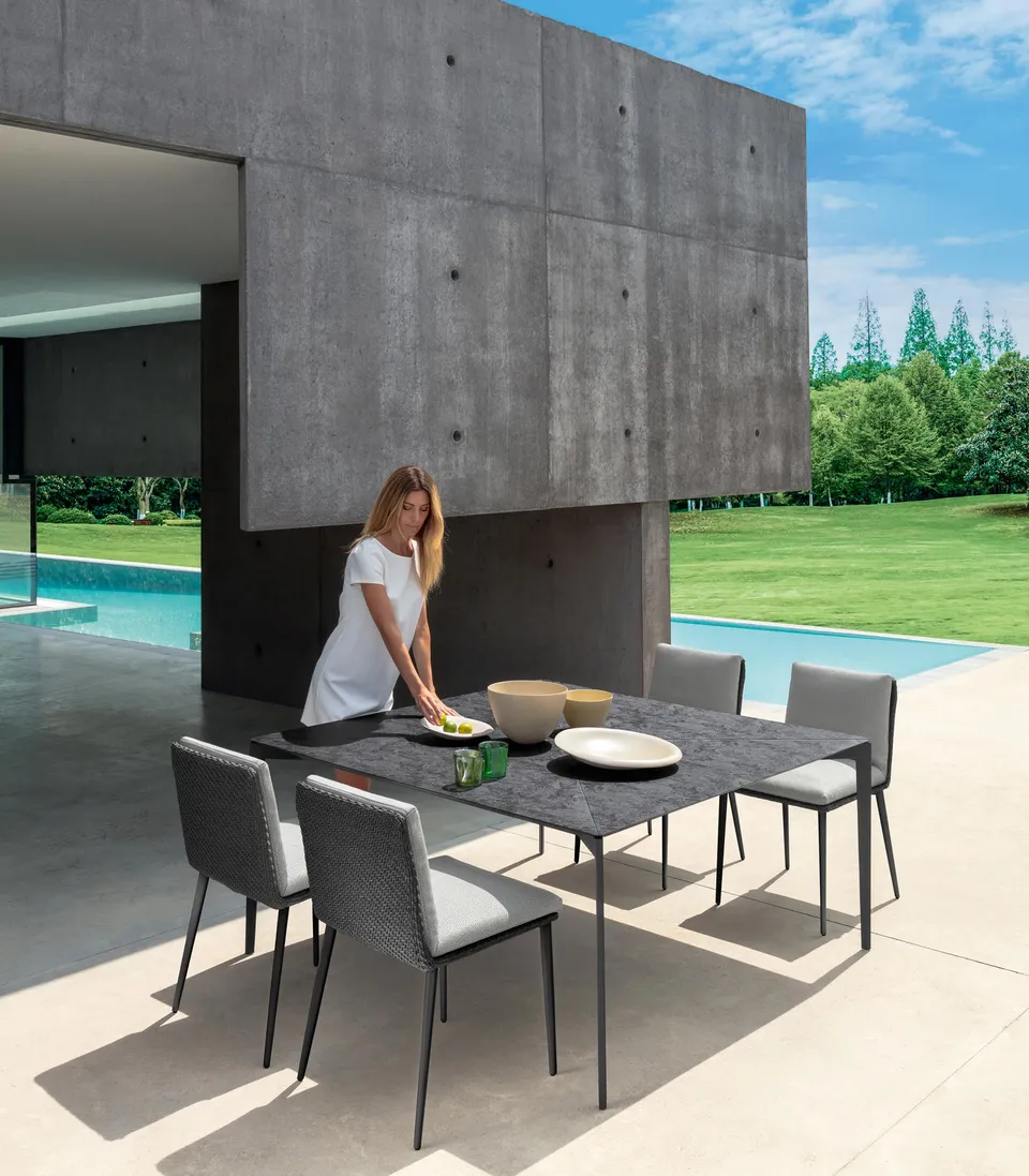 שולחן נמוך מרובע Leaf H63 של Talenti — תמונה 9