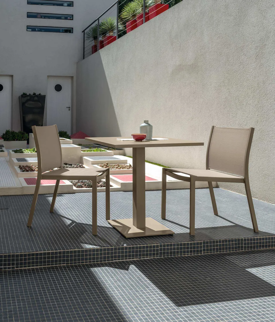 בסיס מלבני לשולחן אוכל Minorca Rectangular H72 של Talenti — תמונה 3